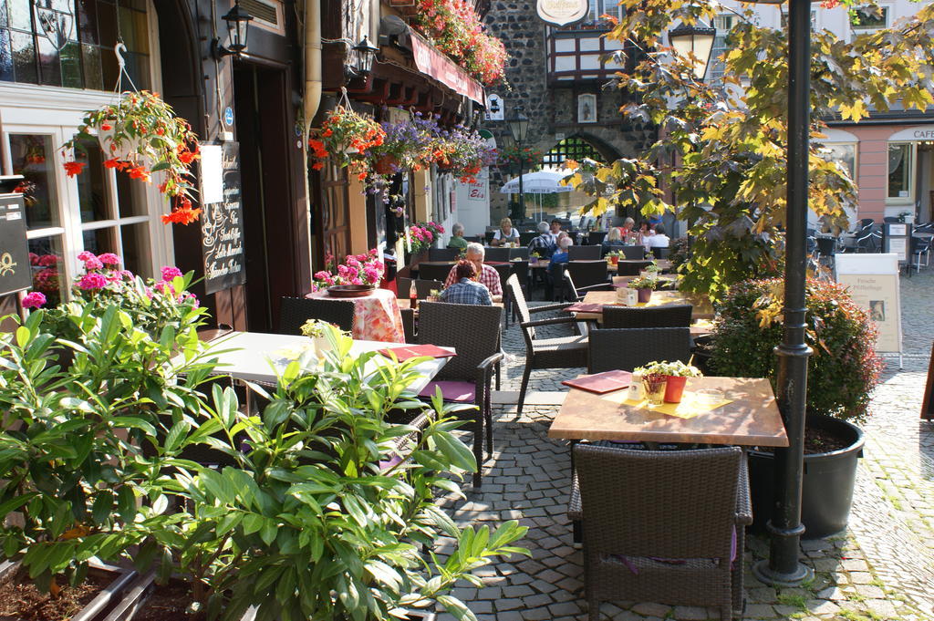 The Burgklause Boutique Hotel Linz am Rhein Eksteriør billede